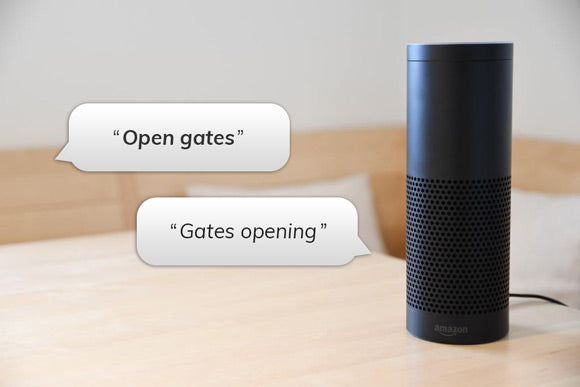 Alexa opening gates with digiGate