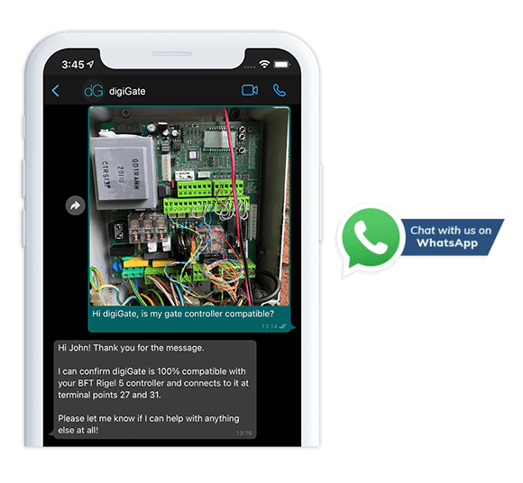 digiGate WhatsApp account