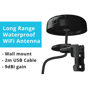 9dBi Long Range WiFi Antenna (Waterproof)
