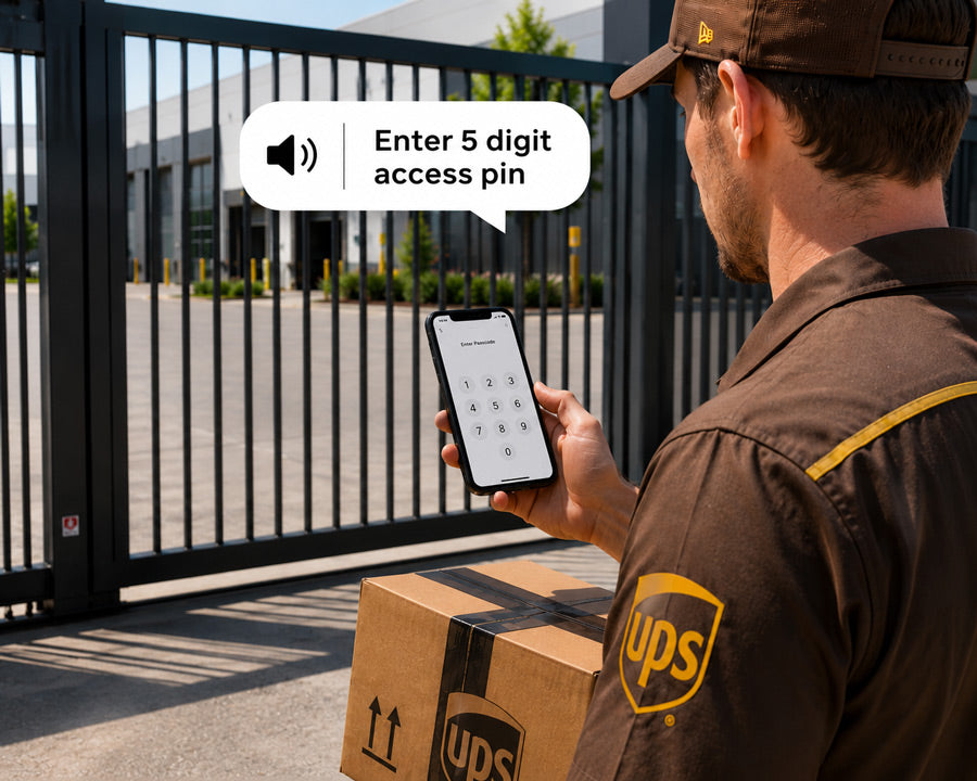 Virtual PIN code access