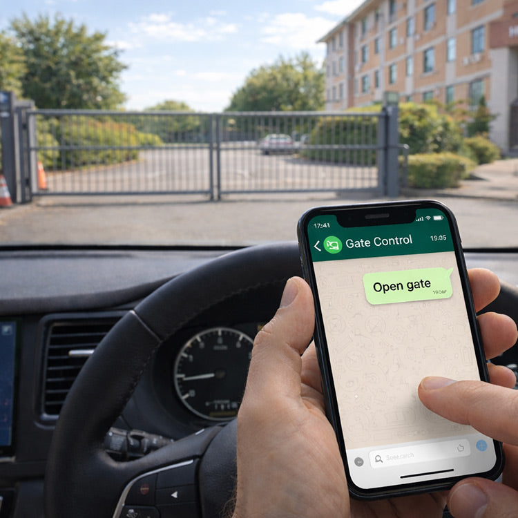 WhatsApp gate control